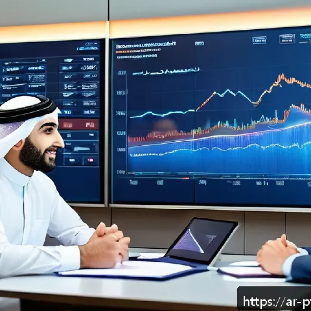 보험 포트폴리오의 현금 흐름 관리 전략 - A modern Middle Eastern insurance office setting with diverse professionals in traditional and busin...